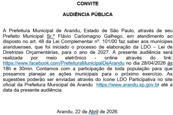 AUDIÊNCIA PÚBLICA